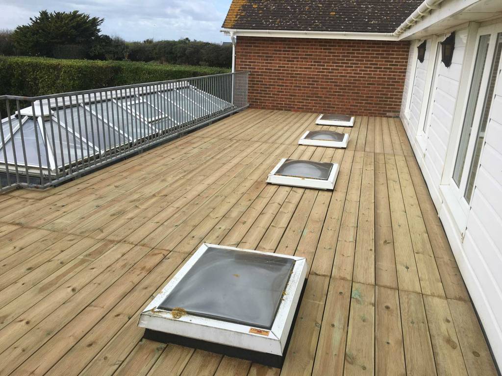 Flat Roof Decking AJC Contractors