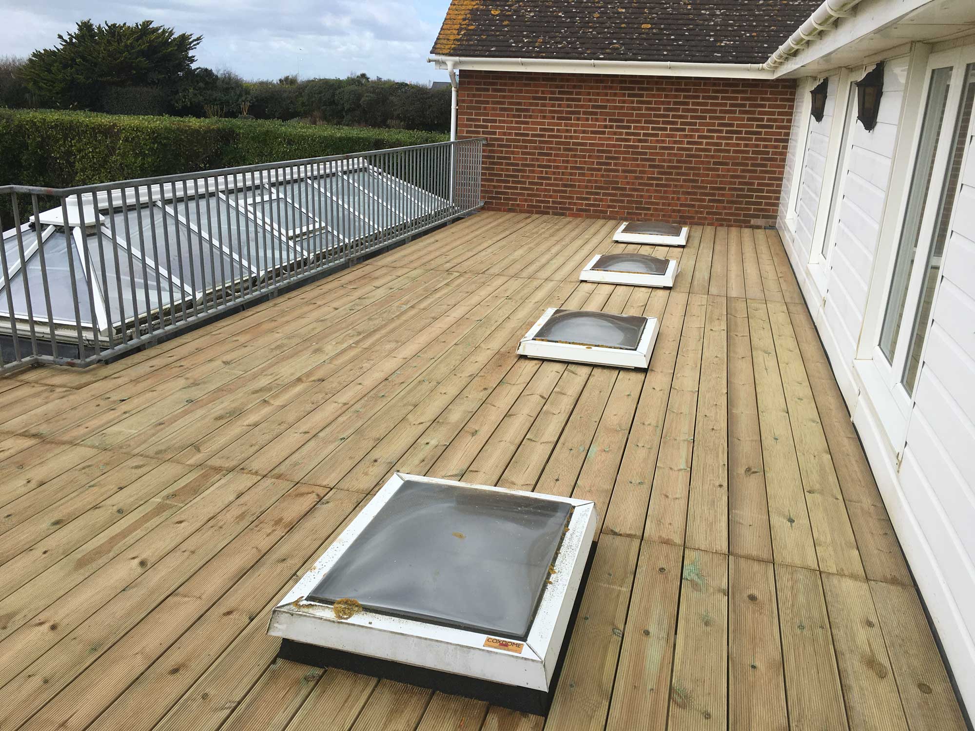 Flat Roof Decking | AJC Contractors